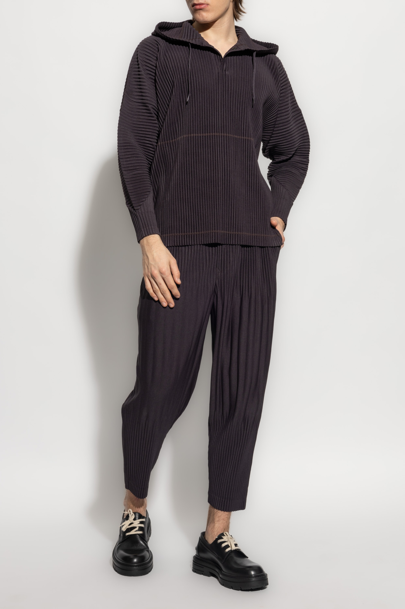 Homme Plissé Issey Miyake Pleated Sweatshirt | Men's Homme Plissé Issey Miyake Pleated Sweatshirt | Men's
